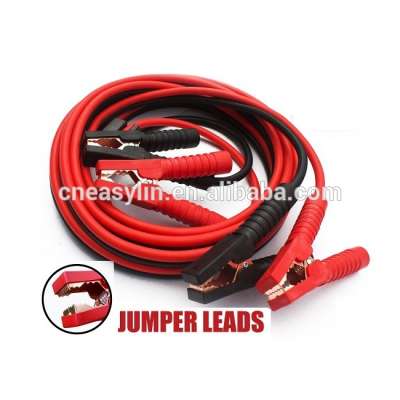 jumper cable clamps auto booster cables gauge vehicle booster cable